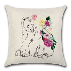 🌸BUNDLE ME🌸 Floral Animals Cushion Cov…